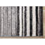 Torrica Cream Grey Black Contemporary Modern Striped Area Rug-530695800