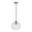 Luminaire suspendu sphérique à 1 lumière Charina-29001441