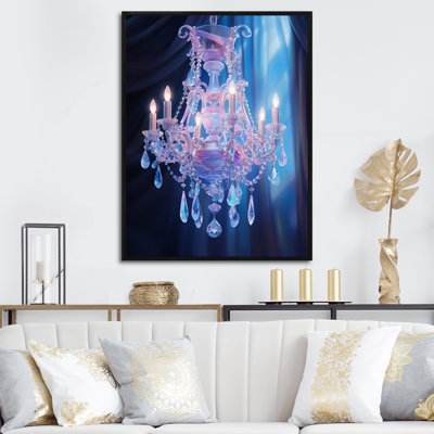 Culson Chandelier Ethereal Glow II, reproduction d'art sur toile