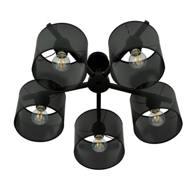 Gonsalez 4-Light 48cm Semi Flush Mount