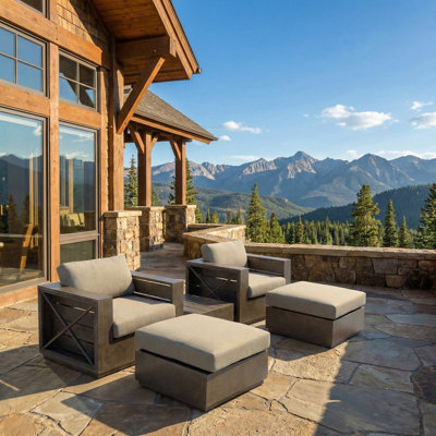Lovetto - Person Patio Conversation Set with Cushions
