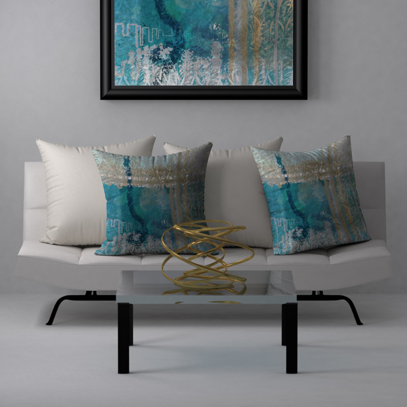 Housse de coussin carré et insert, 18" x 18"