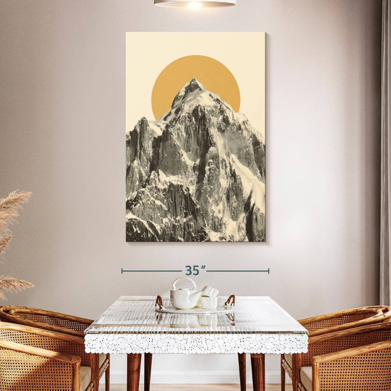 Alvord Mountainscape IV, H 51 po x l 34 po