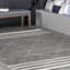 Tapis intérieur/extérieur gris géométrique Aherin-1190352837