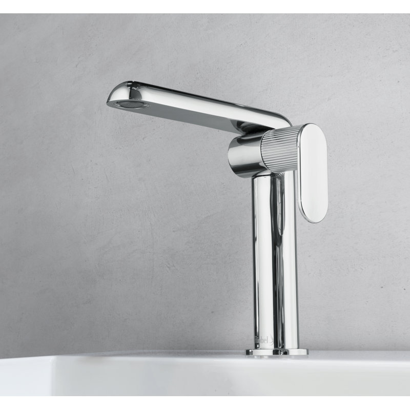 Robinet de salle de bain monotrou avec drain Ciclo ™, Chrome brossé