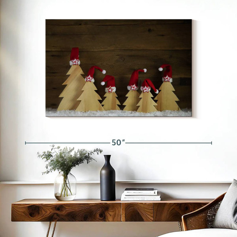 Sapins de Noël, H 26 po x l 39 po