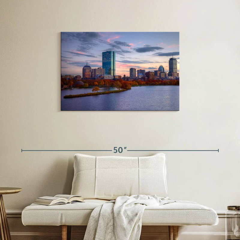 Sireci Boston Back Bay, H 24 po x l 36 po