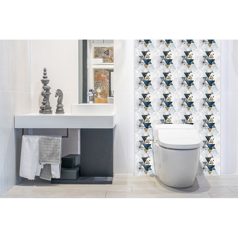 Self Adhesive Vinyl Splashback Sticker Wall Tiles Wall Stickers 39,37x19,68 Inch Tile Peel and Stick