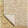 Bertus Machine Woven Polyester Area Rug in Beige
