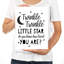 Delasandro Minimalist Twinkle Little Star, Love You to Moon and Back, ensemble de 3 impressions sur papier