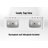 61'' Double Bathroom Vanity with Carrara Quartz Top-270949874