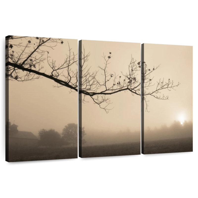 Alvord Parish Hill Sunrise, 32" H x 50" W