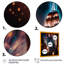 «Empire State Building Tilt Shift in the Night Lights», reproduction sur toile-1584591241-1584591245