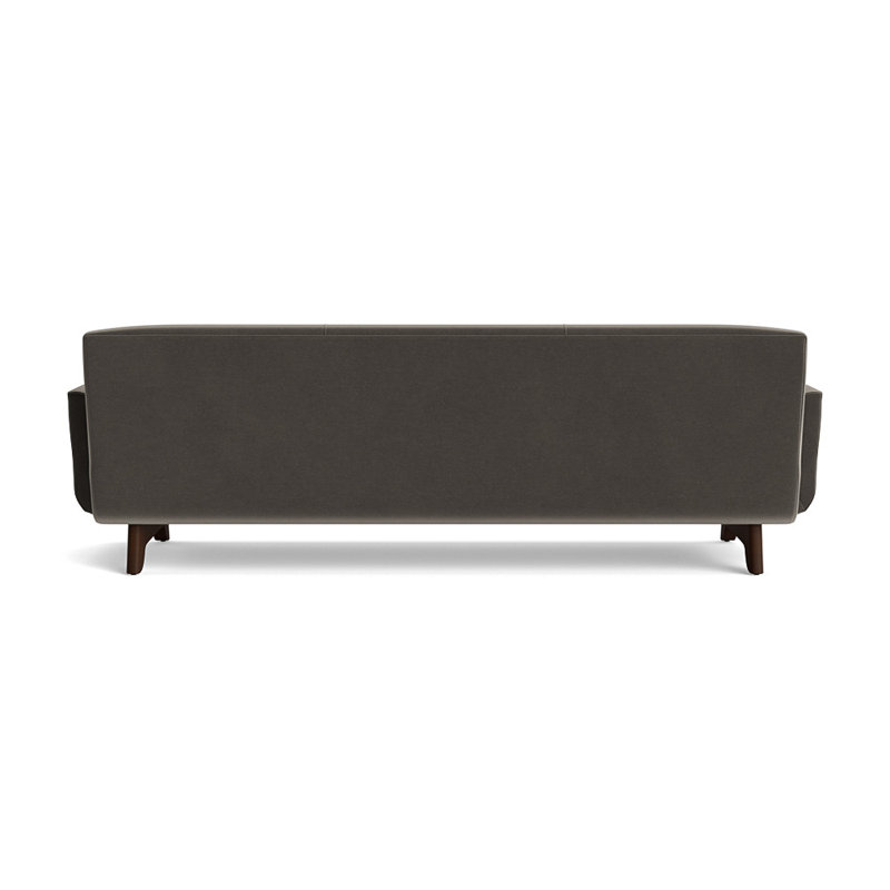 Canapé Supernova 95, 31" H x 95" W x 36" D, Performance Velvet - Graphite, Sienna