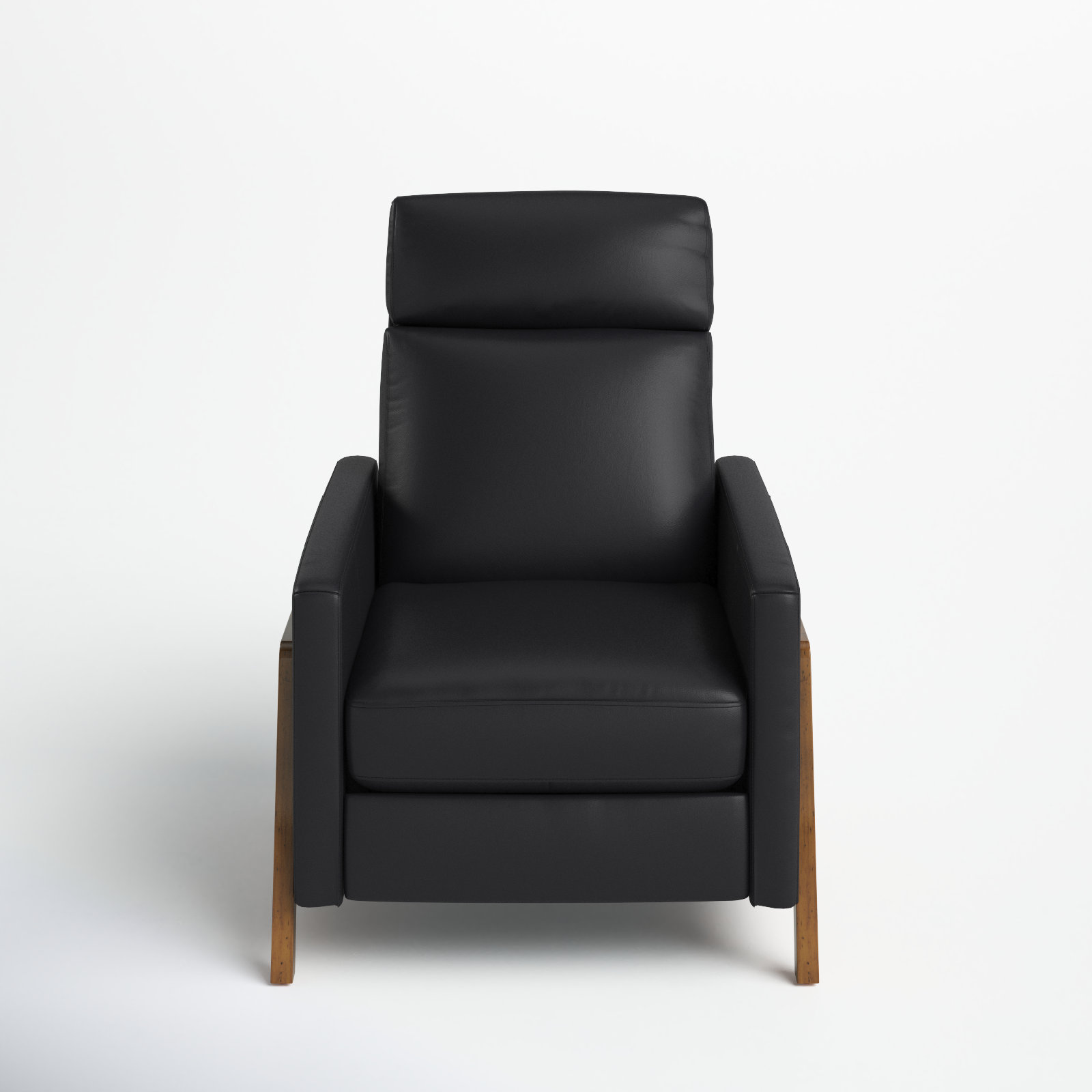 Leather recliners at discount wayfair