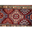 Tapis kilim en laine à teinture naturelle tissé à plat 5 x 7