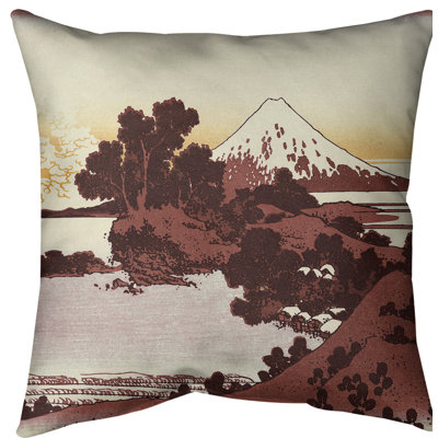 Coussin Katsushika Hokusai Shichiri, province de Sagami