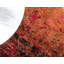 Tapis à motif géométrique orange Shirey-605161001