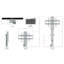 Whisper Lift II PRO Touchstone Single Screen Electronic Mount