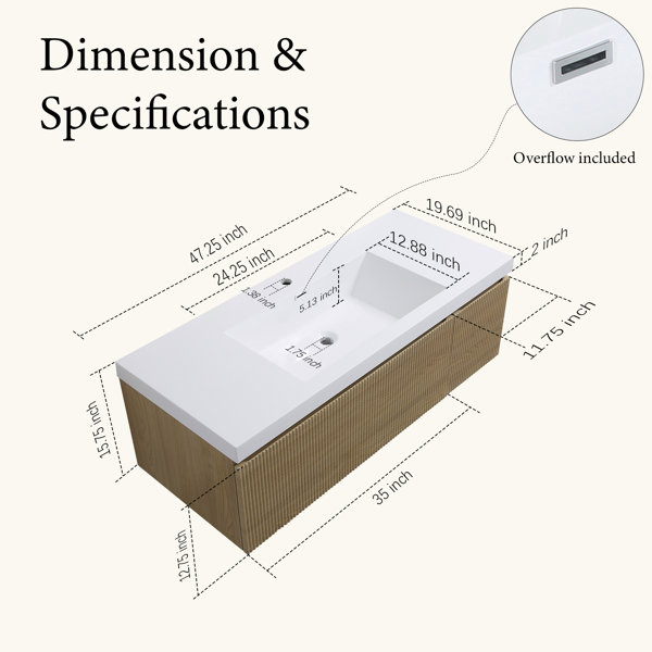 Dimensions du produit