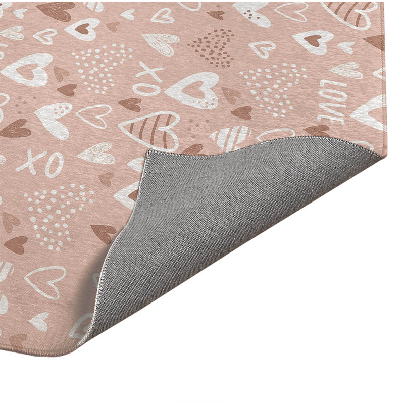 Tapis de jeu Love Kids, Rectangulaire 3 pi x 5 pi