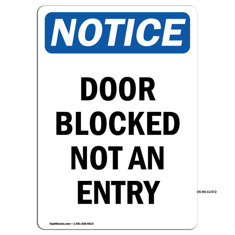 Panneau de porte en plastique 18 po x 12 po