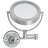 Ayeshah 8.5" Lighted Wall Mount Magnified Makeup Mirror, Direct Wire-1930252369