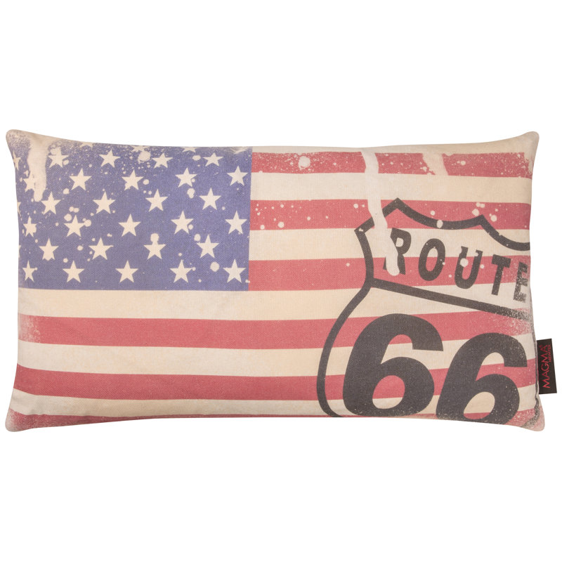 Cotton Reversible Throw Pillow