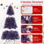  Arbre de Noël artificiel 7,5 pi avec guirlandes de Noël pré-éclairées 7,5 pi-964350048-964350049