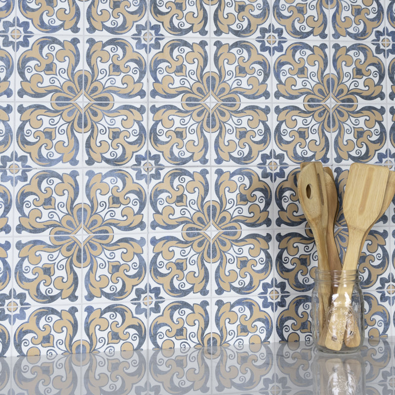 Carreau de céramique pour mur et plancher 13 po x 13 po Harmonia