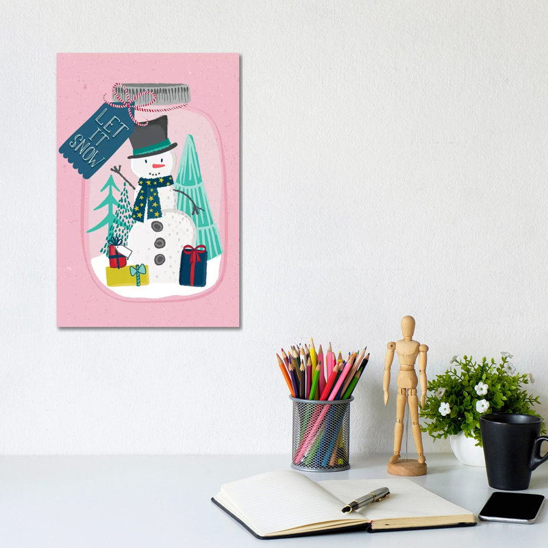 Jingle All The Way III by Sarah Callis - No Frame Gallery-Wrapped Canvas Giclée on Canvas, 30.48cm H x 20.32cm W