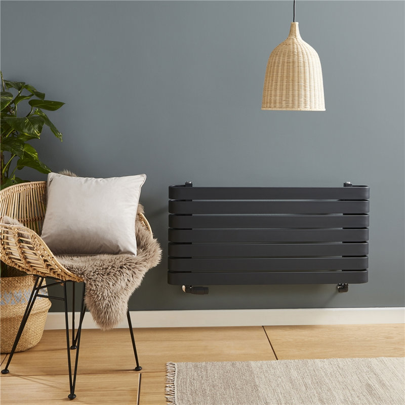 Clifton Heated Towel Rails, 50cm H x 60cm W x 7.9cm D
