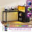 Broly 55.1'' L-Shape Computer Desk with Colorful LED Light and Built-In Outlets-1357720996