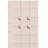 Juliam Hand Tufted Wool/Cotton Geometric Rug in Beige/Rust-408537354
