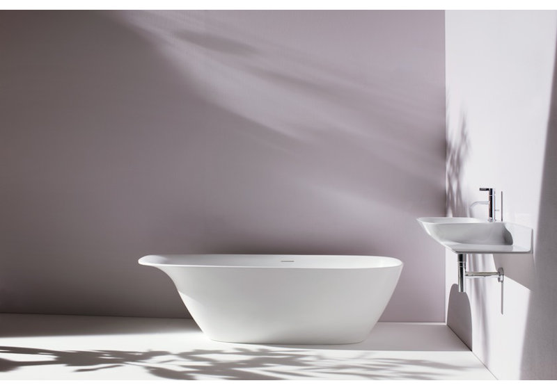 Ino 70.87'' L Freestanding Soaking Bathtub