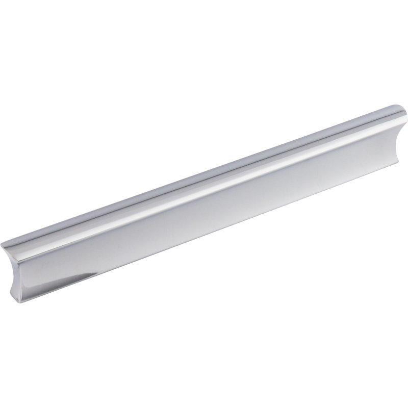 Glacier Finger pull, Polished Chrome, 6" Center to Center