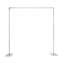 Ensemble de support décoratif en acier inoxydable 9,8 pi x 9,8 pi