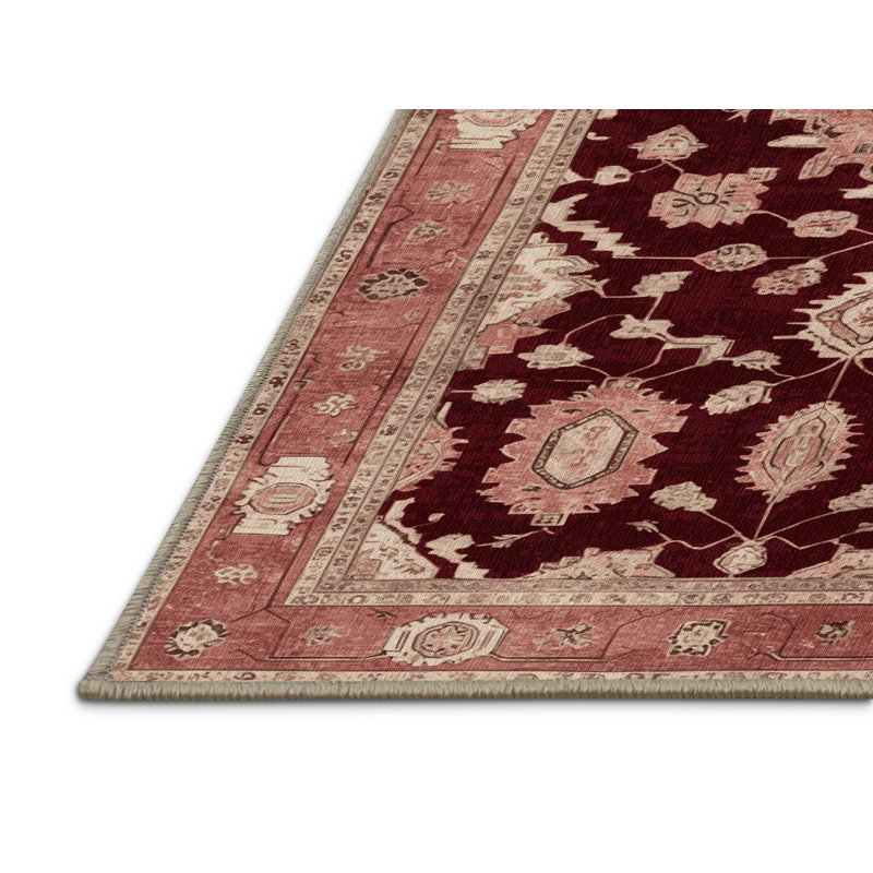 Tapis brun lavable à la machine, Rectangulaire 2 pi x 3 pi