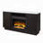 Jaramillo Server w/Natural Marble Top & Fireplace