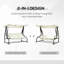 3 Person Porch Swing with Canopy-2084136875
