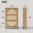 Rattan Shoe Storage Cabinet With 3 Flip Drawers