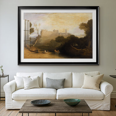 Somer Hill, Tonbridge-J.M.W. Toile tendue avec châssis Turner, 1810