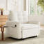 Canapé-lit 3 en 1, méridienne escamotable extra longue de 80 po avec charge USB, poches et boîte de rangement, conception capitonnée, canapé-lit simple en chenille multifonctionnel pour le salon et l’appartement-1465226926