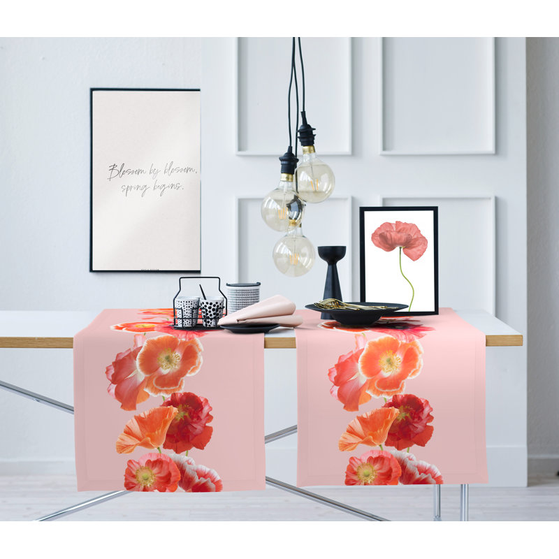 Summertime Dining Linens, Pink