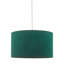 20cm H Velvet Drum Pendant Shade-34418222