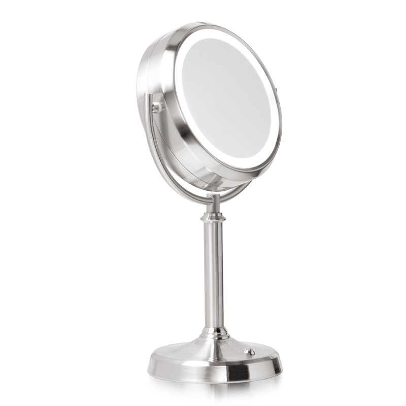 Miroir de meuble-lavabo circulaire 1X / 10X