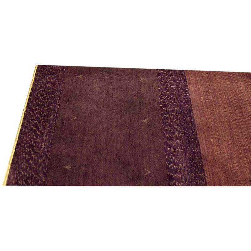 Hand Woven Wool Striped Area Rug