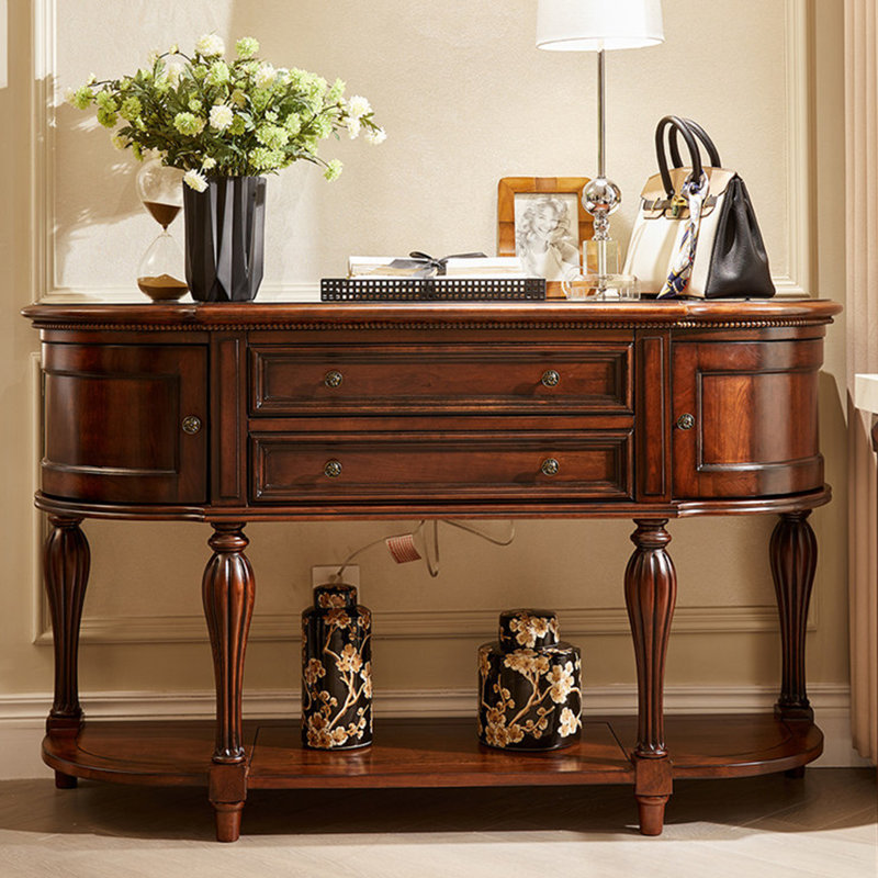 American-style retro luxury console table
