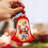 3.5'' Glass Hanging Figurine Ornament