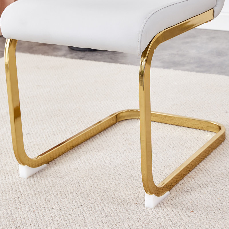 Ensemble de grande table rectangulaire moderne avec 8 chaises Shinobu, Gris clair